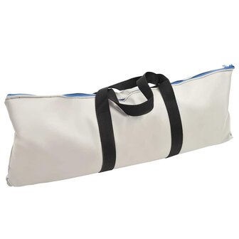 Gymnastiekmat met pomp opblaasbaar 100x100x10 cm PVC groen 8