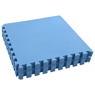 Vloermatten 12 st 4,32 ㎡ EVA-schuim blauw 4