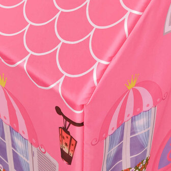 Kinderspeeltent 69x94x104 cm roze 6