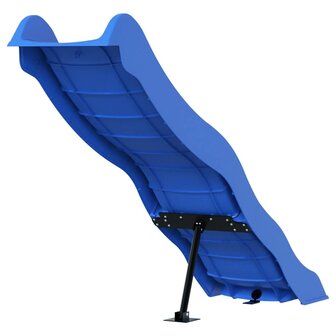 Kinderglijbaan 174x38 cm polypropeen blauw 6