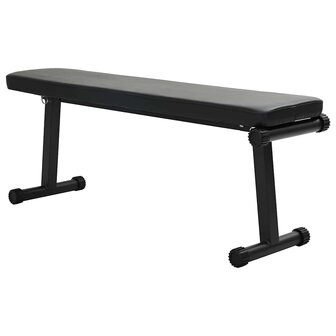 Gewicht Bank Zwart 108 x 27 x 41 cm Gepoedercoat staal 1