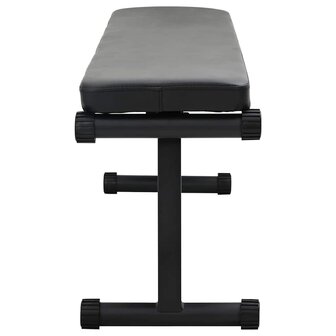 Gewicht Bank Zwart 108 x 27 x 41 cm Gepoedercoat staal 3
