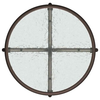 Tuin Bistroset 3 pcs Bruin Staal 8