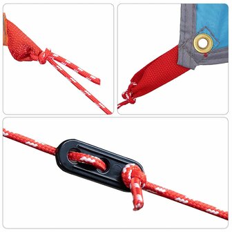 Waterbestendige Tarp met dak 6