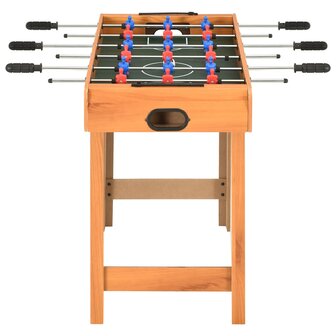 Voetbaltafel mini 69x37x62 cm esdoorn 3