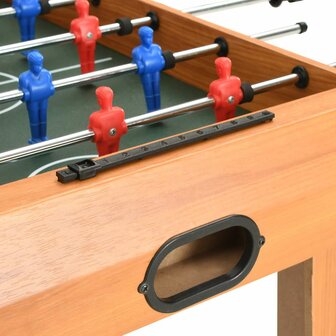 Voetbaltafel mini 69x37x62 cm esdoorn 5