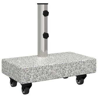 Parasolvoet Grijs 45 x 25 x 45 cm Graniet 2
