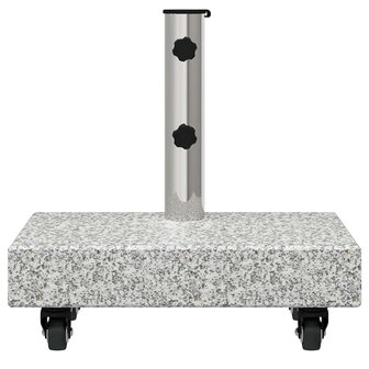Parasolvoet Grijs 45 x 25 x 45 cm Graniet 5