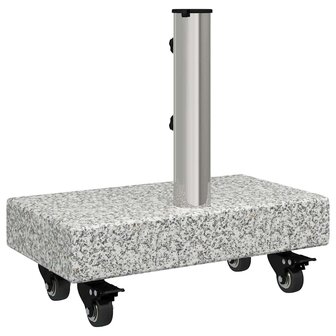 Parasolvoet Grijs 45 x 25 x 45 cm Graniet 7