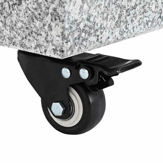 Parasolvoet Grijs 45 x 25 x 45 cm Graniet 8