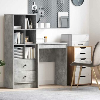 Bureau Beton Grijs 60 x 40 x 76 cm 1