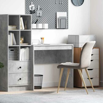 Bureau Beton Grijs 80 x 40 x 76 cm 1