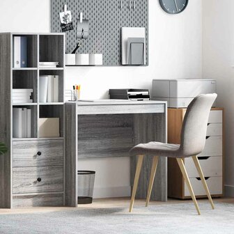 Bureau Grijs Sonoma 80 x 50 x 76 cm 1