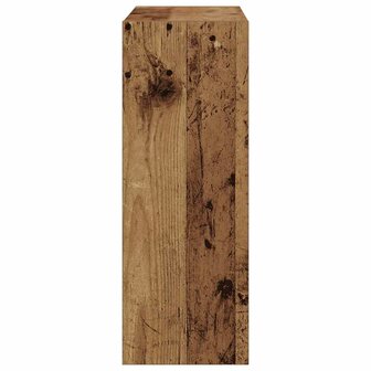 Schoenenkast met plank Oudhout 60 x 21 x 57 cm Bewerkt hout 8