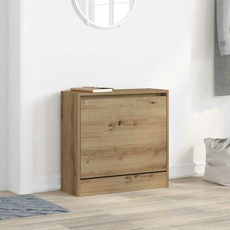 Schoenenkast Artisan Eiken 60 x 21 x 57 cm Bewerkt hout 1