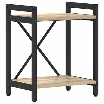 Boekenkast Sonoma Eiken 40 x 30 x 50 cm Bewerkt hout 2