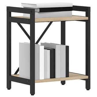 Boekenkast Sonoma Eiken 40 x 30 x 50 cm Bewerkt hout 3