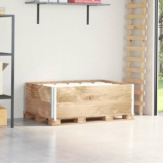Palletopzetranden 2 st 120x80 cm massief grenenhout 1