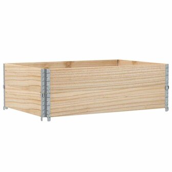 Palletopzetranden 2 st 120x80 cm massief grenenhout 5