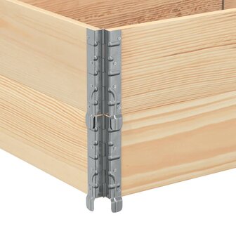 Palletopzetranden 2 st 150x50 cm massief grenenhout 5