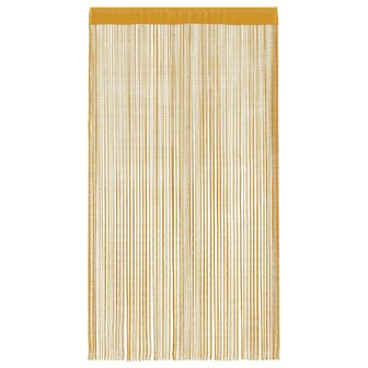 Koordgordijnen 2 st 100x250 cm goudkleurig 4