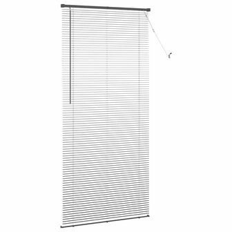 Venetiaanse Blind Verstelbaar Zilvergrijs 213 x 70 cm PVC 5