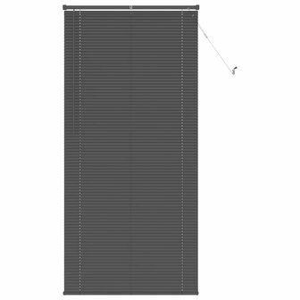 Venetiaanse Blind Verstelbaar Zilvergrijs 213 x 80 cm PVC 2
