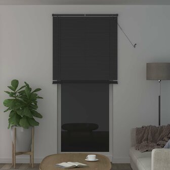 Venetiaanse Blind Verstelbaar Zilvergrijs 213 x 90 cm PVC 3