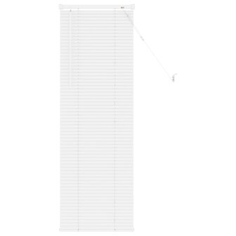 Venetiaanse Blind Verstelbaar Wit 150 x 50 cm PVC 2