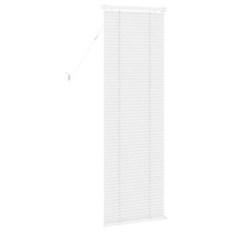 Venetiaanse Blind Verstelbaar Wit 150 x 50 cm PVC 6