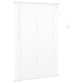 Venetiaanse Blind Verstelbaar Wit 150 x 70 cm PVC 5