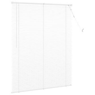 Venetiaanse Blind Verstelbaar Wit 150 x 110 cm PVC 5