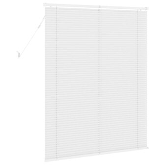 Venetiaanse Blind Verstelbaar Wit 150 x 110 cm PVC 6