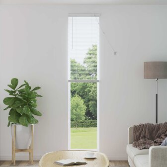 Venetiaanse Blind Verstelbaar Wit 213 x 60 cm PVC 1