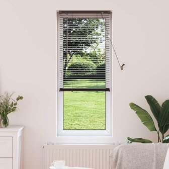 Venetiaanse Blind Donkerbruin met Patroon 150 x 40 cm PVC 1