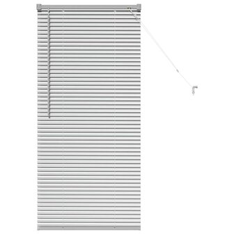 Venetiaanse Jaloezie&euml;n Zilver 130 x 55 cm Aluminium 2
