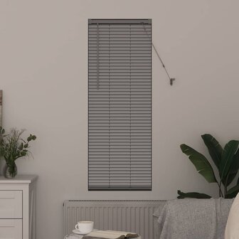 Venetiaanse Jaloezie&euml;n Zilver 175 x 45 cm Aluminium 3