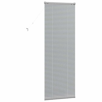 Venetiaanse Jaloezie&euml;n Zilver 175 x 55 cm Aluminium 7