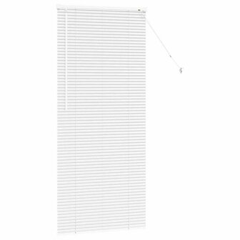 Venetiaanse Jaloezie&euml;n Wit 175 x 70 cm Aluminium 5