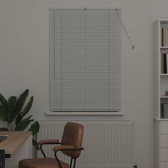 Venetiaanse Jaloezie&euml;n Wit 175 x 95 cm Aluminium 3