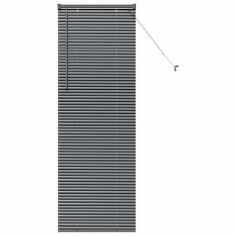 Venetiaanse Jaloezie&euml;n Donkergrijs 175 x 60 cm Aluminium 2