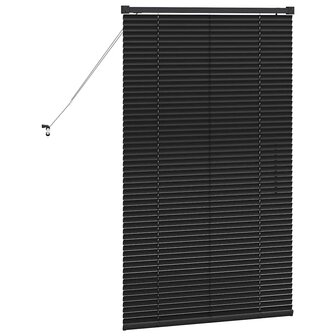 Venetiaanse Jaloezie&euml;n Zwart 130 x 75 cm Aluminium 7