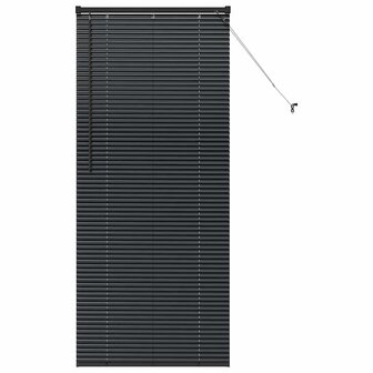 Venetiaanse Jaloezie&euml;n Zwart 175 x 75 cm Aluminium 2