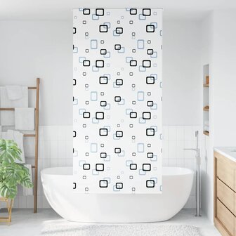 Doucherolgordijn 100x240 cm stofbreedte 96 cm 2