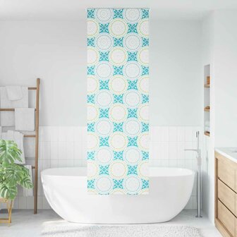 Doucherolgordijn 80x240 cm stofbreedte 76 cm 2