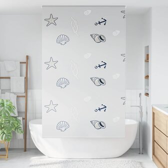Doucherolgordijn 130x240 cm stofbreedte 126 cm 2