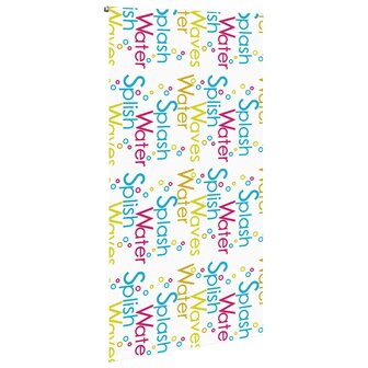 Doucherolgordijn 130x240 cm stofbreedte 126 cm 3