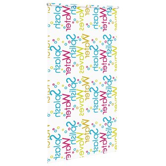 Doucherolgordijn 130x240 cm stofbreedte 126 cm 4