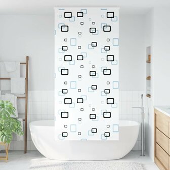 Doucherolgordijn met cassette 110x240 cm stofbreedte 106 cm 2