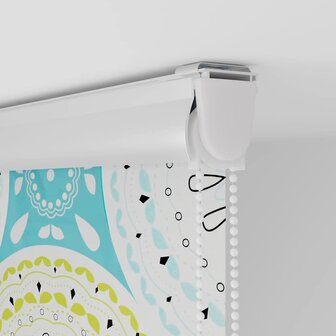 Doucherolgordijn met cassette 70x240 cm stofbreedte 66 cm 9